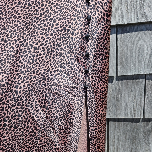 Victoria's Secret Cheetah Slit Skirt - size small - Picture 3 of 6